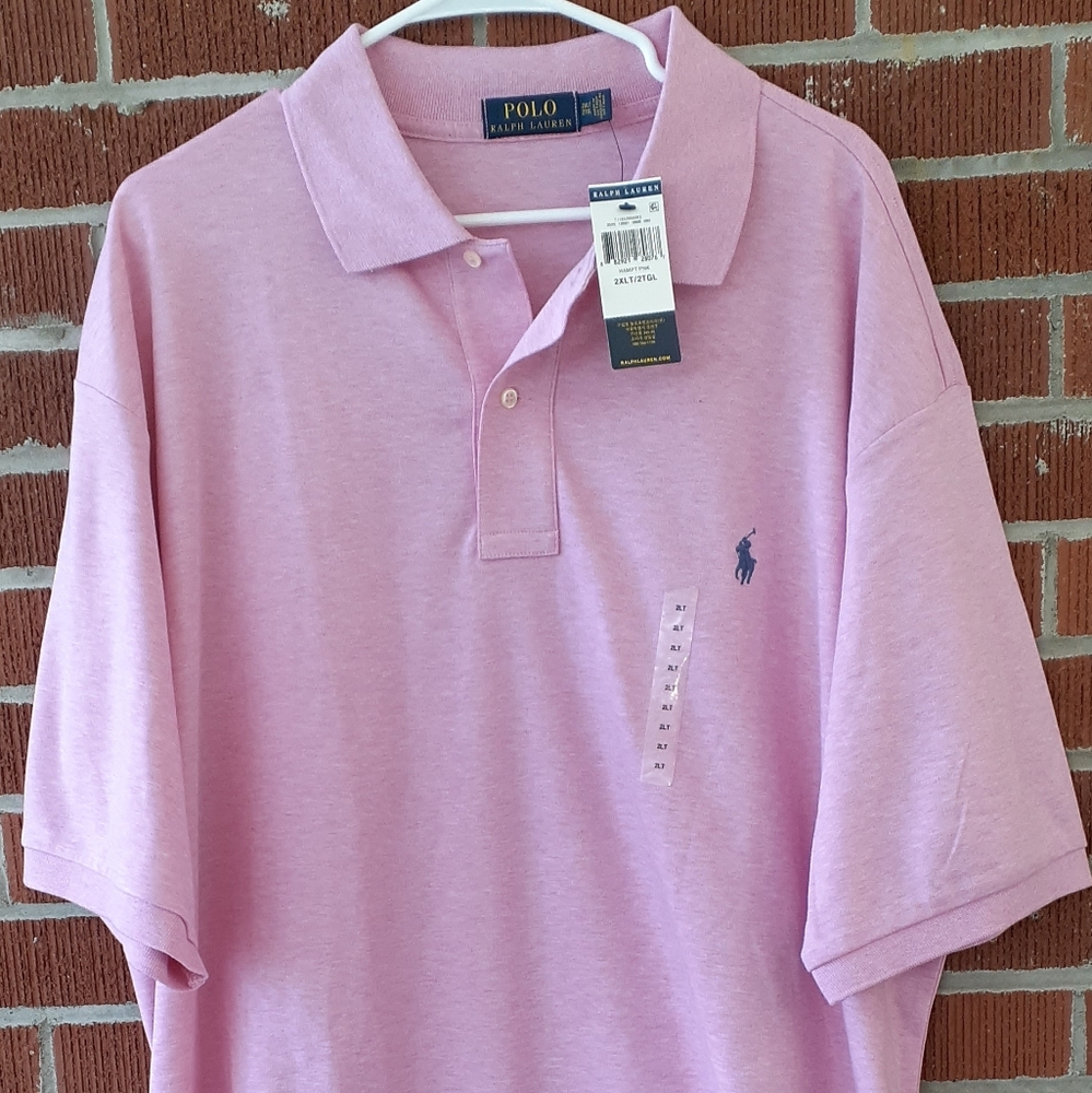 🐎2XL Tall New Polo Ralph Lauren 3 button shirt